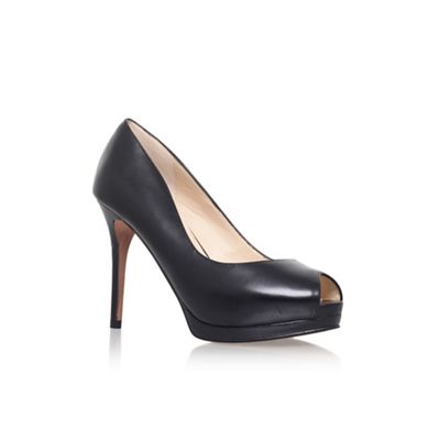 Nine West Black 'Firstbase' high heel court shoe